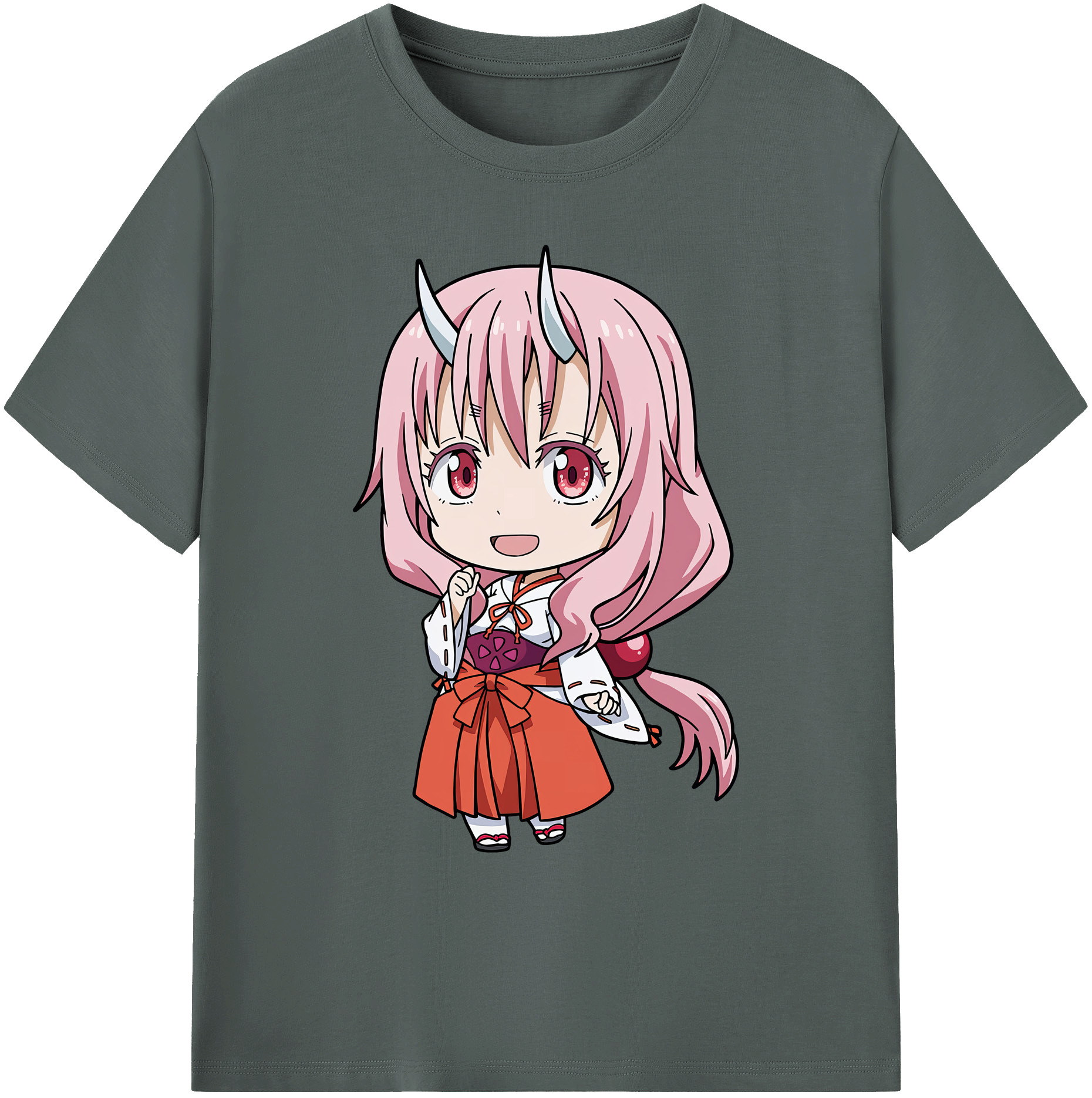 （画像用） 転スラ Regarding Reincarnated to Slime 綿100％ メンズ半袖Tシャツ｜肌触りやわらか＆通気性